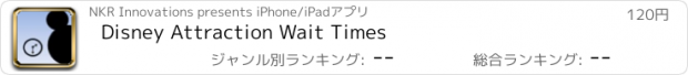 おすすめアプリ Disney Attraction Wait Times