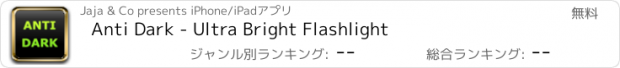 おすすめアプリ Anti Dark - Ultra Bright Flashlight