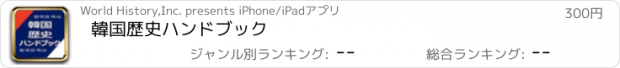おすすめアプリ 韓国歴史ハンドブック