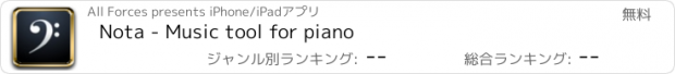 おすすめアプリ Nota - Music tool for piano