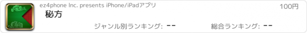 おすすめアプリ 秘方