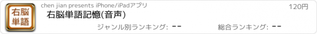 おすすめアプリ 右脳単語記憶(音声)