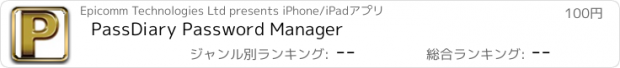 おすすめアプリ PassDiary Password Manager