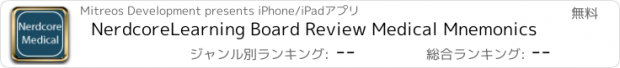 おすすめアプリ NerdcoreLearning Board Review Medical Mnemonics