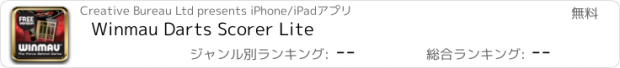 おすすめアプリ Winmau Darts Scorer Lite