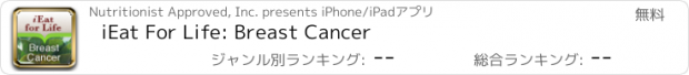 おすすめアプリ iEat For Life: Breast Cancer