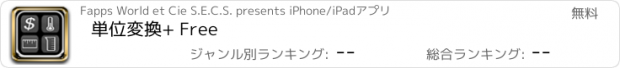 おすすめアプリ 単位変換+ Free