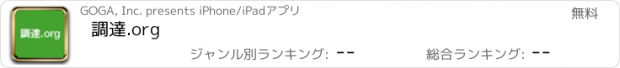 おすすめアプリ 調達.org