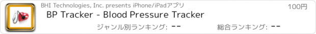 おすすめアプリ BP Tracker - Blood Pressure Tracker