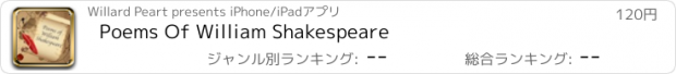 おすすめアプリ Poems Of William Shakespeare