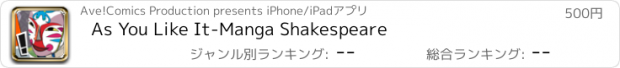 おすすめアプリ As You Like It-Manga Shakespeare