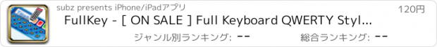 おすすめアプリ FullKey - [ ON SALE ] Full Keyboard QWERTY Style with Email