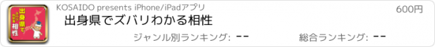 おすすめアプリ 出身県でズバリわかる相性