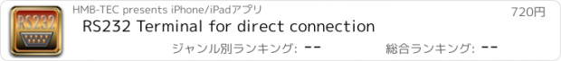 おすすめアプリ RS232 Terminal for direct connection