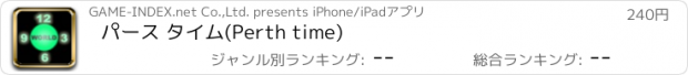 おすすめアプリ パース タイム(Perth time)