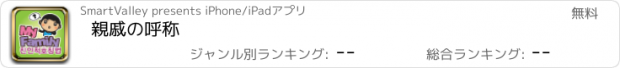 おすすめアプリ 親戚の呼称