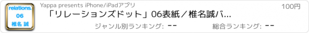 おすすめアプリ 「リレーションズドット」　06　表紙／椎名誠　バックナンバー