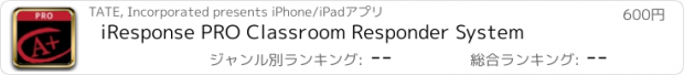 おすすめアプリ iResponse PRO Classroom Responder System