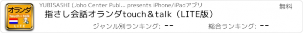 おすすめアプリ 指さし会話オランダ　touch＆talk（LITE版）