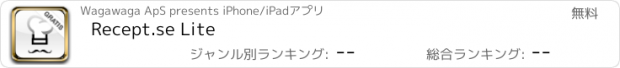 おすすめアプリ Recept.se Lite