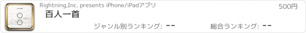 おすすめアプリ 百人一首