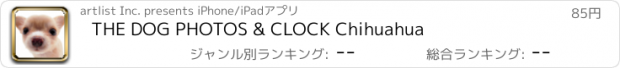 おすすめアプリ THE DOG PHOTOS & CLOCK Chihuahua