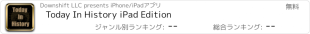 おすすめアプリ Today In History iPad Edition