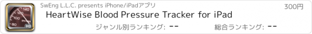 おすすめアプリ HeartWise Blood Pressure Tracker for iPad
