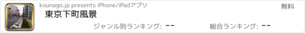 おすすめアプリ 東京下町風景