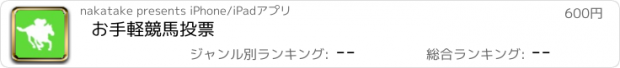 おすすめアプリ お手軽競馬投票