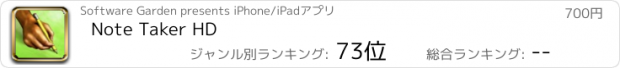 おすすめアプリ Note Taker HD