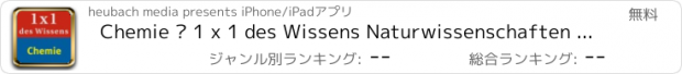 おすすめアプリ Chemie – 1 x 1 des Wissens Naturwissenschaften | Leseprobe