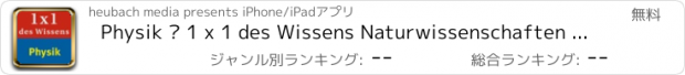 おすすめアプリ Physik – 1 x 1 des Wissens Naturwissenschaften | Leseprobe