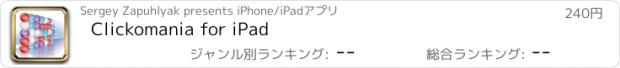 おすすめアプリ Clickomania for iPad