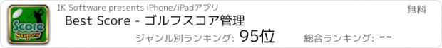 おすすめアプリ Best Score - ゴルフスコア管理