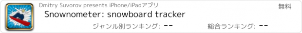 おすすめアプリ Snownometer: snowboard tracker