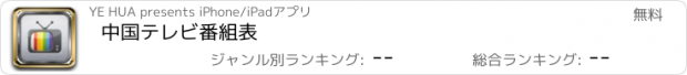 おすすめアプリ 中国テレビ番組表