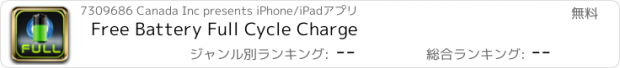 おすすめアプリ Free Battery Full Cycle Charge