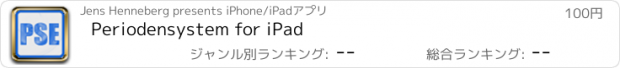 おすすめアプリ Periodensystem for iPad