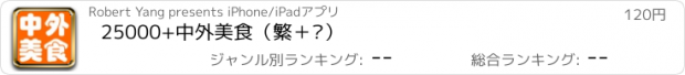 おすすめアプリ 25000+中外美食（繁＋简）