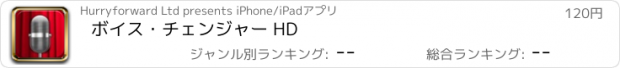 おすすめアプリ ボイス・チェンジャー HD