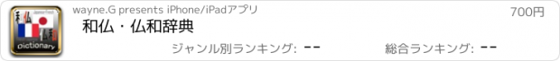 おすすめアプリ 和仏・仏和辞典