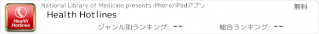 おすすめアプリ Health Hotlines