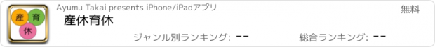 おすすめアプリ 産休育休