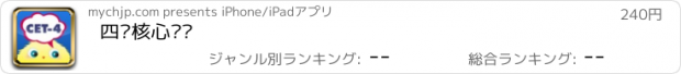 おすすめアプリ 四级核心词汇