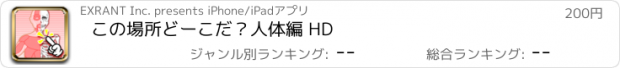 おすすめアプリ この場所どーこだ？人体編 HD