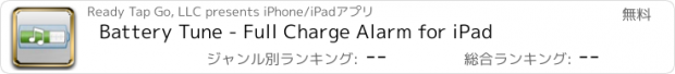 おすすめアプリ Battery Tune - Full Charge Alarm for iPad