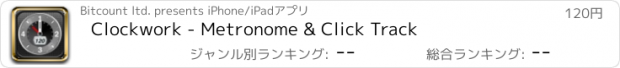 おすすめアプリ Clockwork - Metronome & Click Track