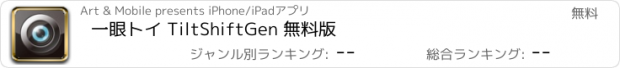 おすすめアプリ 一眼トイ TiltShiftGen 無料版