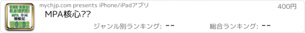 おすすめアプリ MPA核心词汇